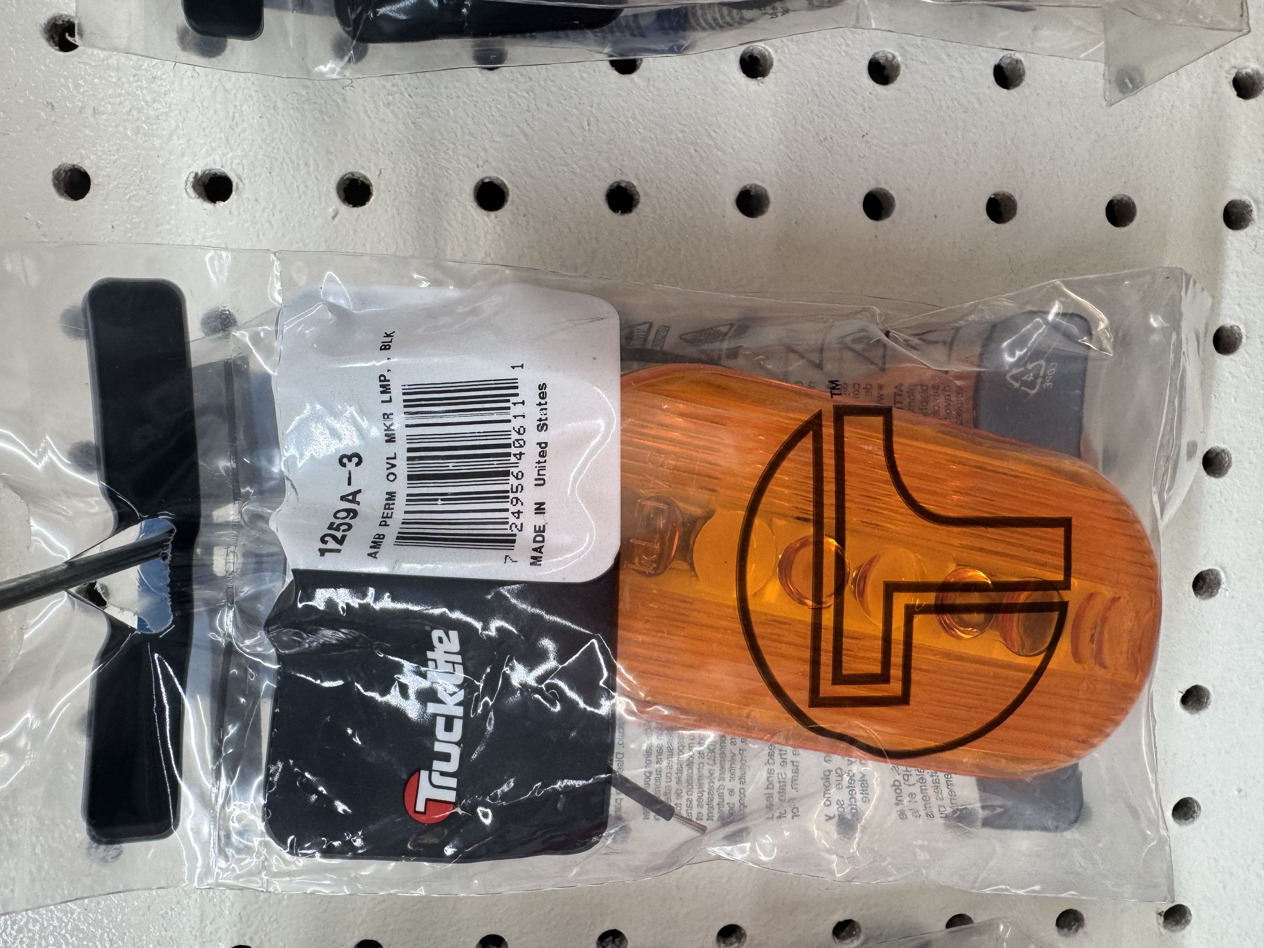 Amber Marker Light/Clearance